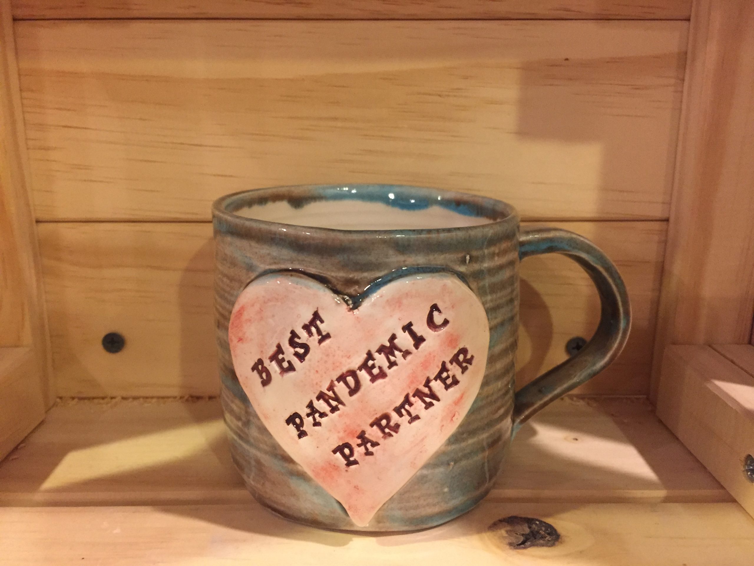 Best Pandemic Partner Mug-Turquoise